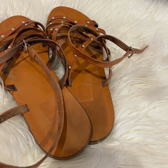 J.Crew Gianna Double Crop Sandals Size 8 - Picture 6 of 8